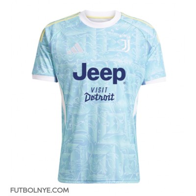 Camiseta Juventus Dusan Vlahovic #9 Visitante Equipación 2025-26 manga corta Camiseta Juventus Dusan Vlahovic #9 Visitante Equipación 2025-26 manga corta
